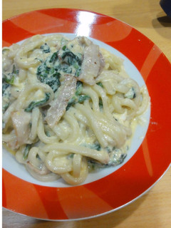 ◆ うどんdeカルボナーラ ◆-レシピのメイン写真
