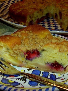 ベリーとりんごのケーキ-レシピのメイン写真