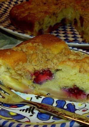 ベリーとりんごのケーキ-レシピのメイン写真