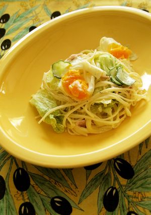 レタスたっぷりパスタサラダ-レシピのメイン写真