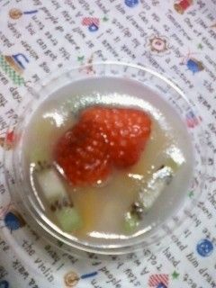 フルーツ寒天ゼリー♪-レシピのメイン写真