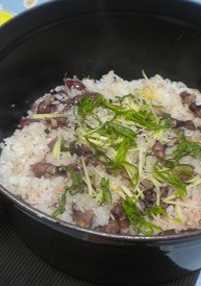 ほたるいかの炊き込みご飯-レシピのメイン写真