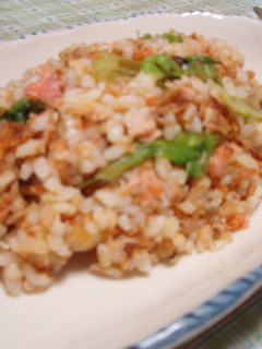 余った鮭で☆鮭炒飯-レシピのメイン写真
