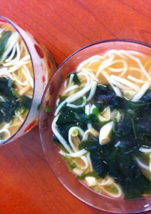 味噌汁煮込みうどん-レシピのメイン写真