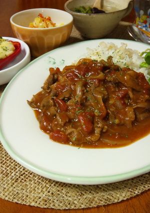 ハヤシライス。-レシピのメイン写真