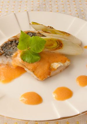 白身魚の充実野菜味噌ソースがけ-レシピのメイン写真