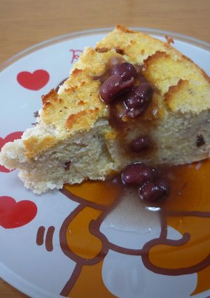 簡単☆ヘルシー☆おからと小豆のケーキ-レシピのメイン写真
