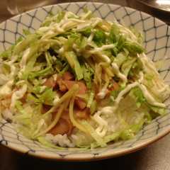 レタスでチャーシュー丼-レシピのメイン写真