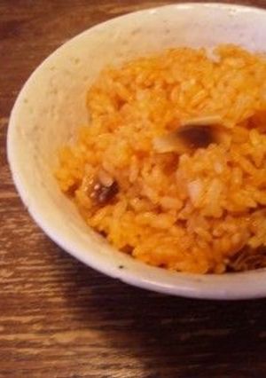 野菜ジュースできのこぴらふ-レシピのメイン写真