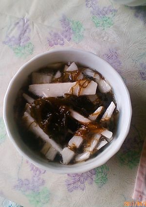 シャキッと長いもともずくのとろっとあえ-レシピのメイン写真