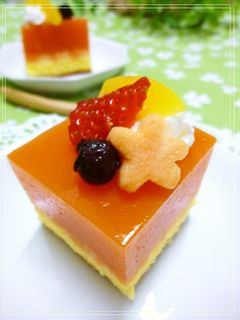 充実野菜の ぷるぷる寒天デザート-レシピのメイン写真