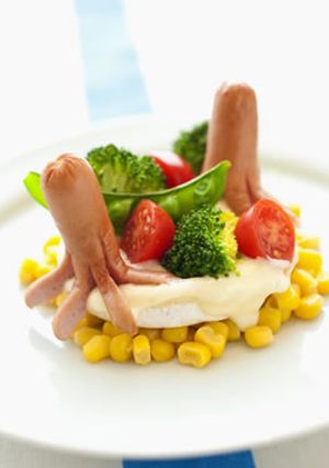 たこさんソーセージのチーズフォンデュ風-レシピのメイン写真