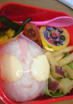 ヒーローキャラ弁②ウルトラマン(超簡単)-レシピのメイン写真
