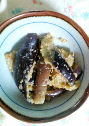 簡単！なすのごまみそ和え-レシピのメイン写真