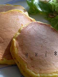 *おから 人参ホットケーキ*-レシピのメイン写真