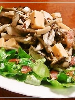 スモークチーズと焼きキノコの✿サラダ-レシピのメイン写真