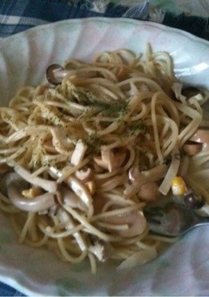 きのこスープスパゲティ-レシピのメイン写真
