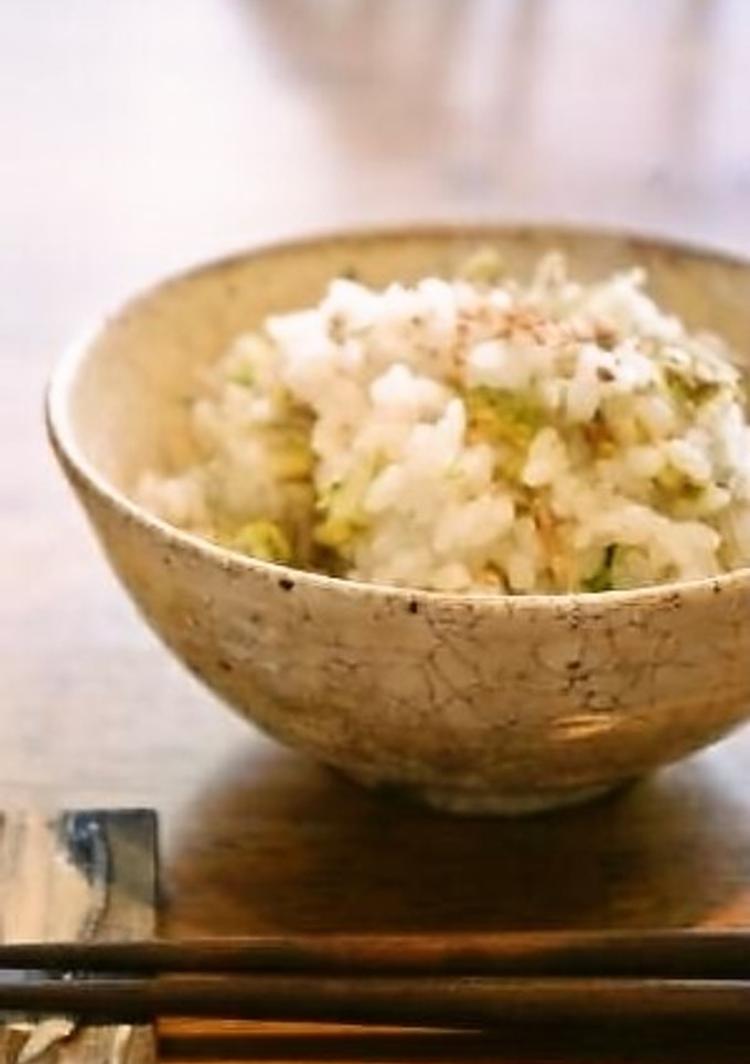 蕗の薹とじゃこの混ぜご飯-レシピのメイン写真