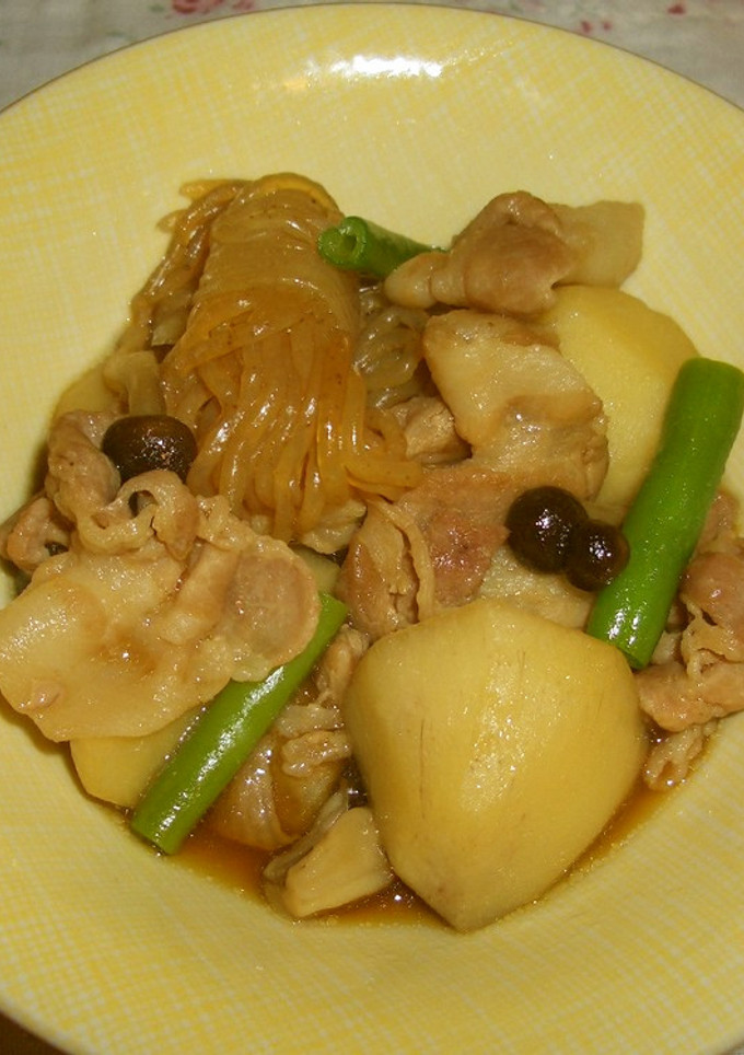 豚肉とサトイモの煮物-レシピのメイン写真