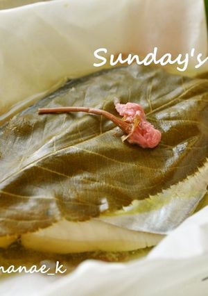 ■春の香り満載♪鰆の桜蒸し■-レシピのメイン写真