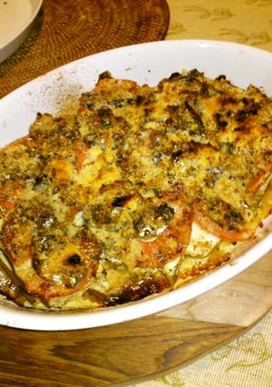 野菜とオイルサーディンのハーブパン粉焼き-レシピのメイン写真