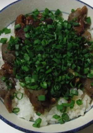 牛スジ煮込み丼-レシピのメイン写真