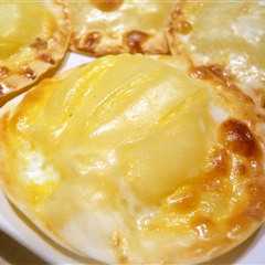 รูปของ 余った餃子の皮でカスタードパイ