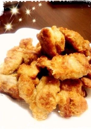 少量油で簡単おいしい！鶏もも肉から揚げ☆-レシピのメイン写真