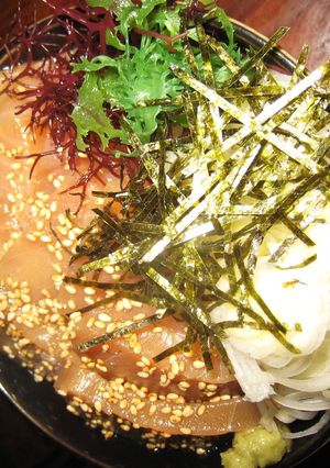 ビンチョウマグロの鉄火丼(醤油漬け)-レシピのメイン写真