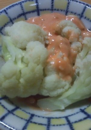 【簡単】唯一知ってるカリフラワー料理-レシピのメイン写真