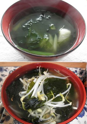 ダシダでインスタント韓国わかめスープ-レシピのメイン写真