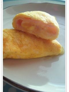 お弁当にも♪ハムチーズin卵焼き❤-レシピのメイン写真