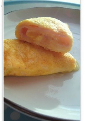 お弁当にも♪ハムチーズin卵焼き❤-レシピのメイン写真