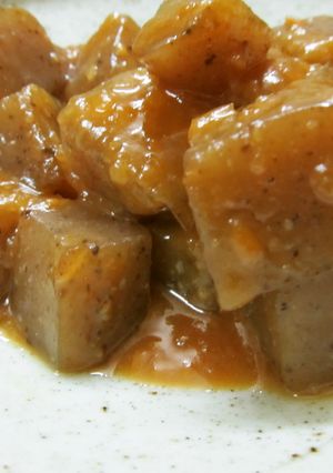 コンニャクの味噌ダレ和え-レシピのメイン写真