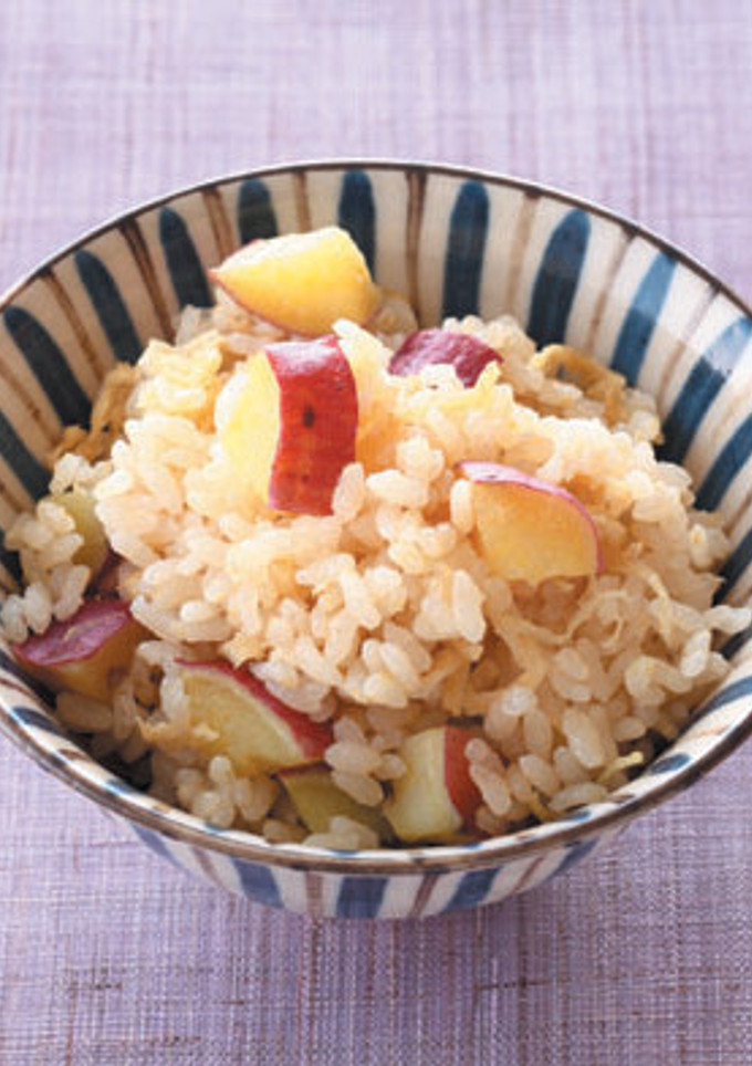 さつまいもとしょうがの炊き込みご飯-レシピのメイン写真