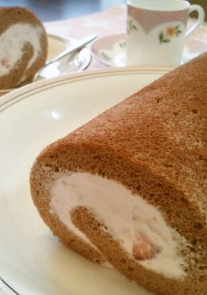 ホットケーキMIXで楽うま♪ロールケーキ-レシピのメイン写真