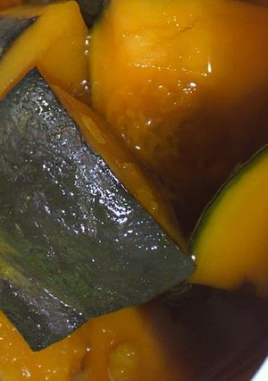簡単！レンジでカボチャの煮物-レシピのメイン写真