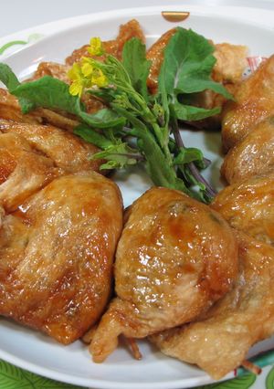お揚げの袋煮　モッチリ！　　～炊飯器で～-レシピのメイン写真