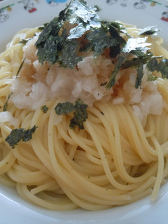 梅昆布茶で*和風大根おろしかけパスタ-レシピのメイン写真