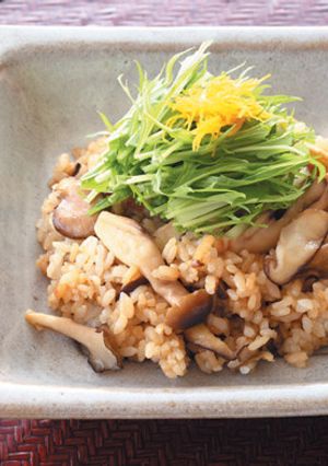 水菜ときのこのポン酢チャーハン-レシピのメイン写真