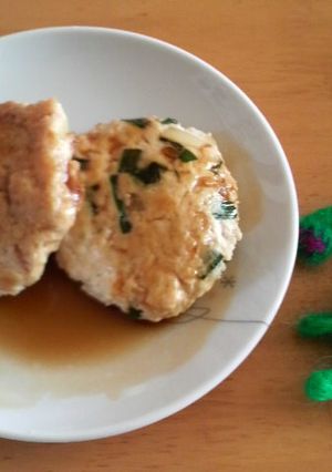 やわらかチキンハンバーグ　２種-レシピのメイン写真