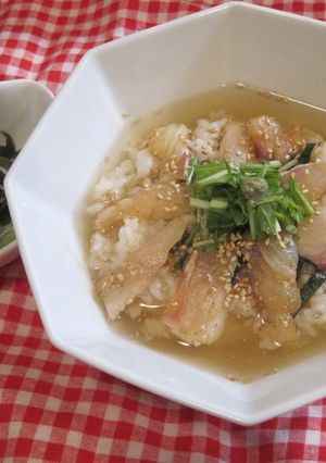 簡単おいしい鯛茶漬け-レシピのメイン写真
