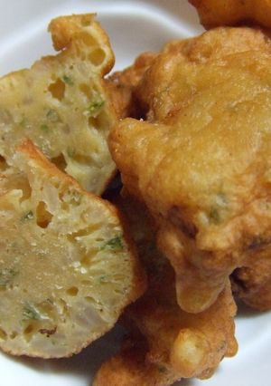 ♪♥残り揚げ衣のご飯ボール♥♪-レシピのメイン写真