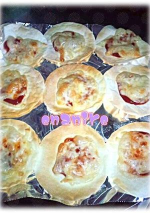 パリパリ☆餃子の皮で簡単ピザ風お菓子-レシピのメイン写真