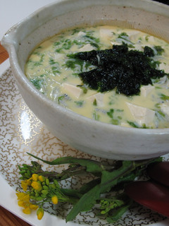 釜揚げしらすと生青のりの茶わん蒸し-レシピのメイン写真