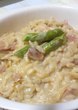 残ったご飯で（＊・＿・＊）簡単リゾット-レシピのメイン写真
