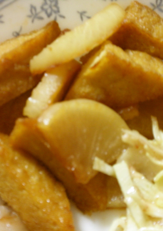 簡単♪大根と厚揚げの炒め煮-レシピのメイン写真