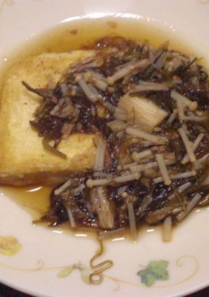 豆腐ステーキ・ねこぶまんまソースがけ-レシピのメイン写真
