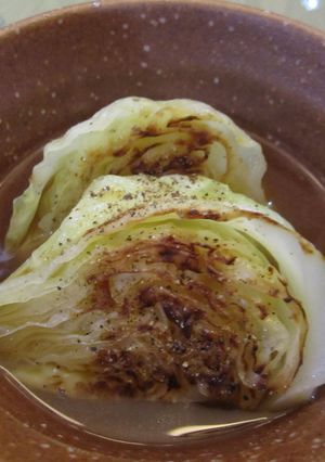 栄養士考案♪便秘解消☆焼キャベツスープ-レシピのメイン写真