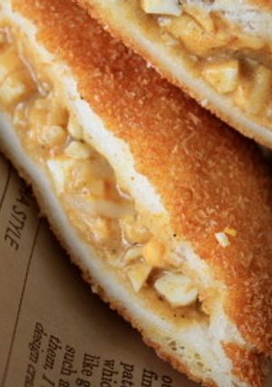 カリーだれを使った簡単カリーパン♪-レシピのメイン写真